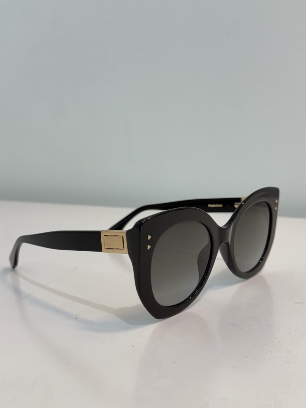 Fendi Sunglasses with Gold Accents